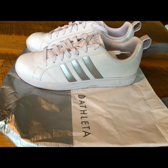 cute white adidas shoes